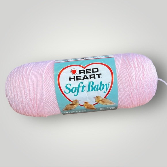 red heart Other - 🟢5/$25 Red Heart Powder Pink Yarn